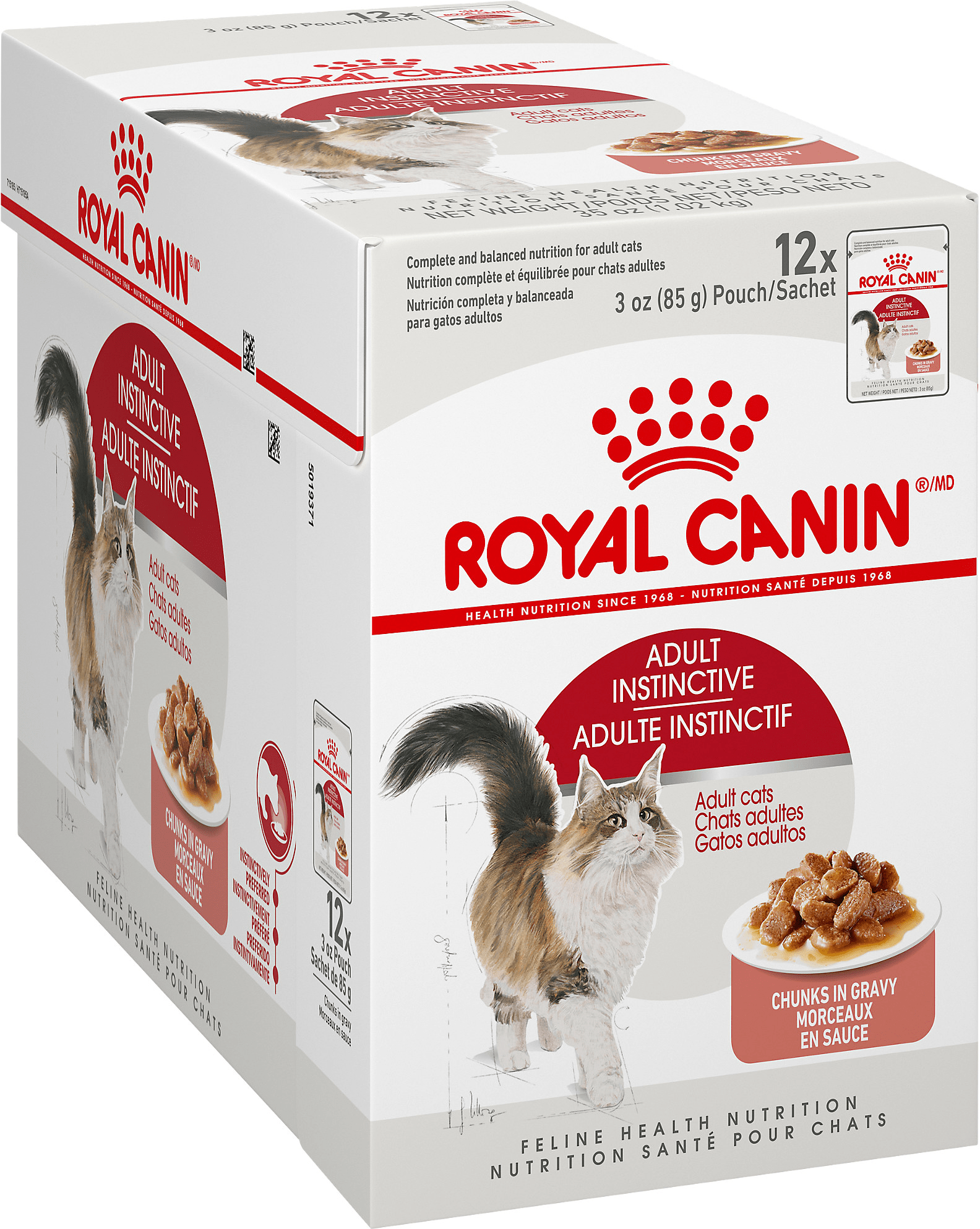 Royal Canin Adult Instinctive Pouch Cat Food